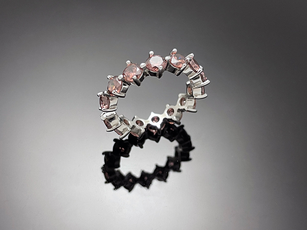 4prong Compass Layered Ring Earth