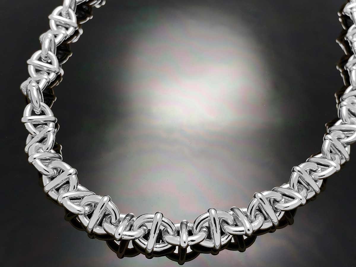θ chaine d'ancre chain Necklace
