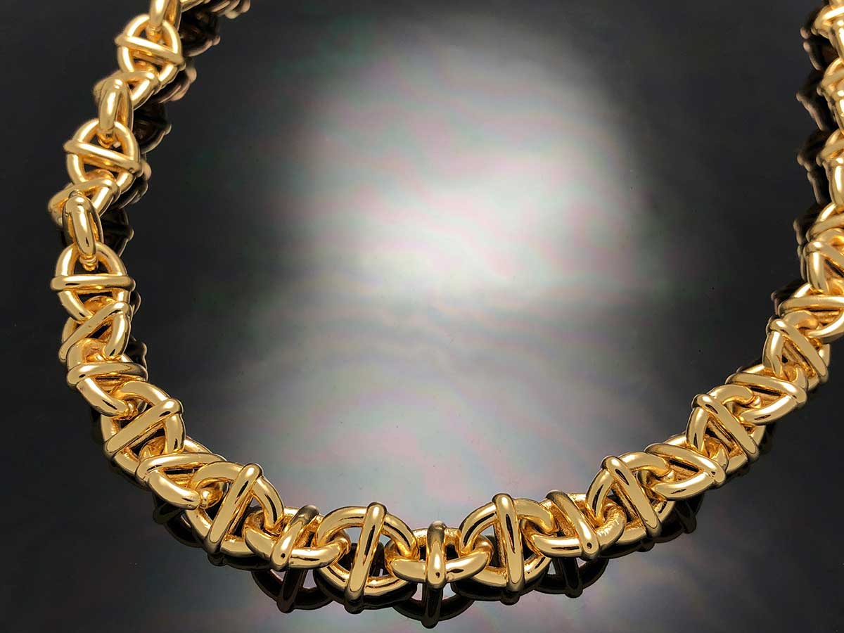 θ chaine d'ancre chain Necklace