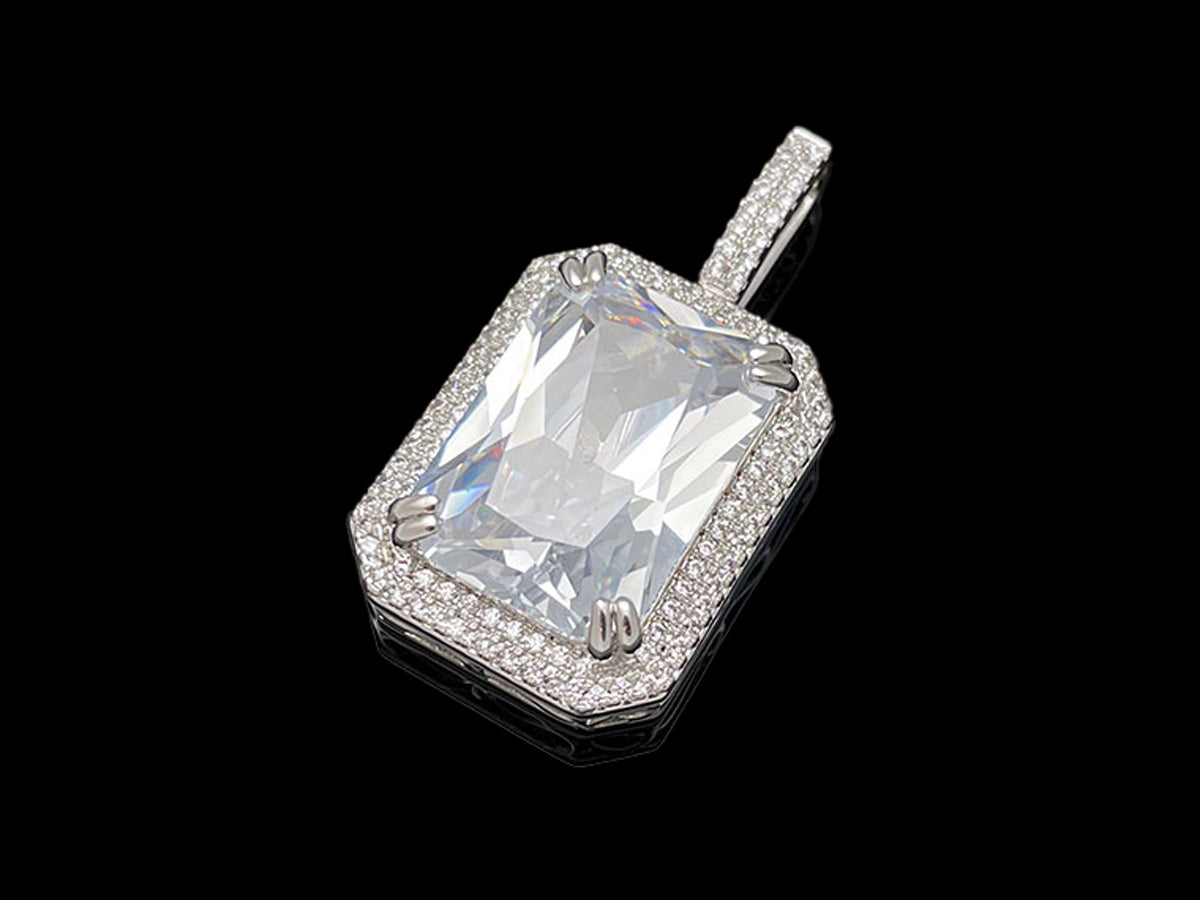 Emerald Cut Pendant