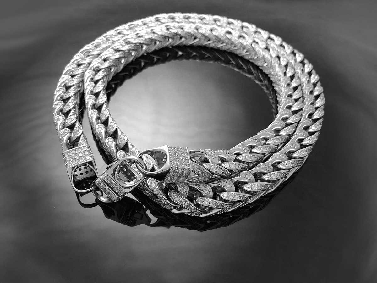 Iced Franco Chain Necklace
