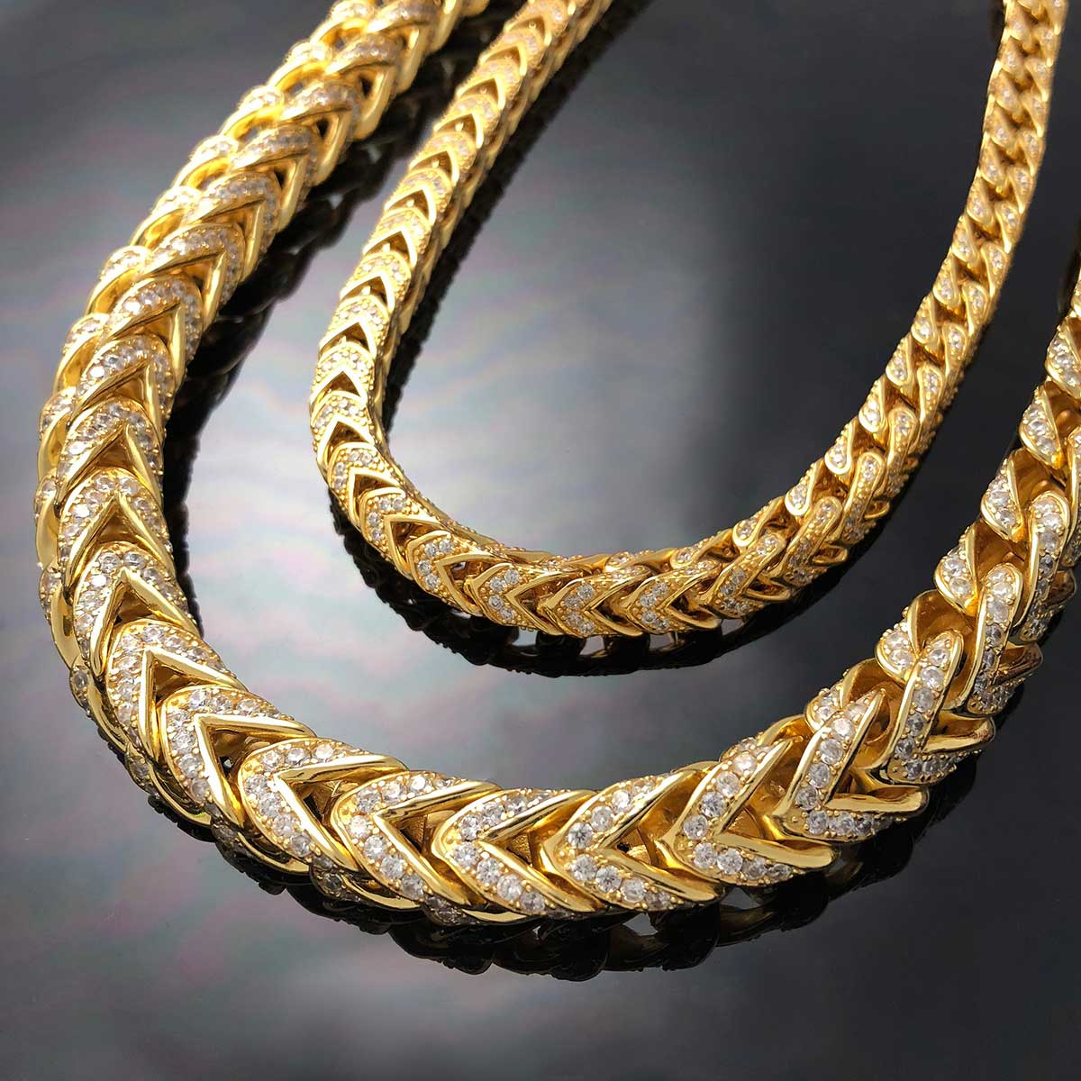 Iced Franco Chain Necklace