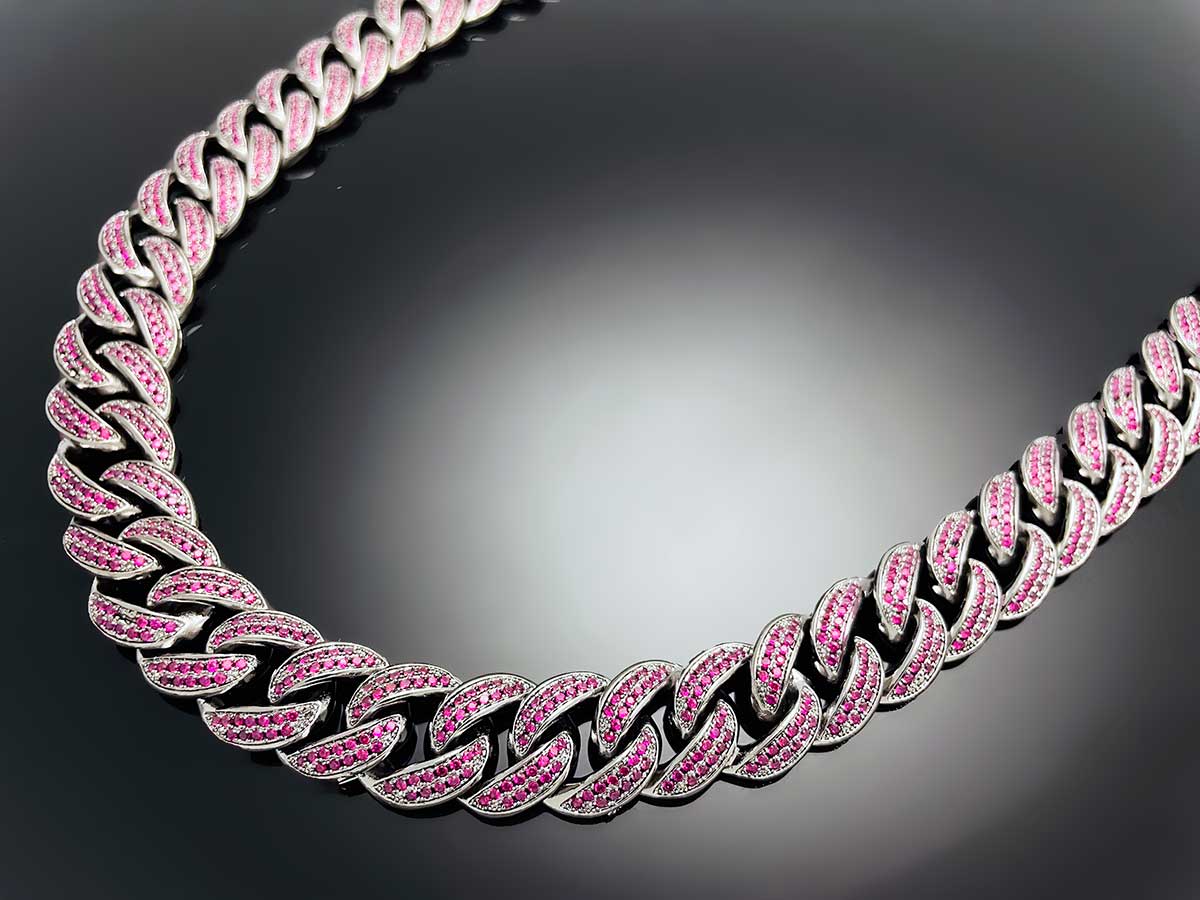 Round Cuban Necklace