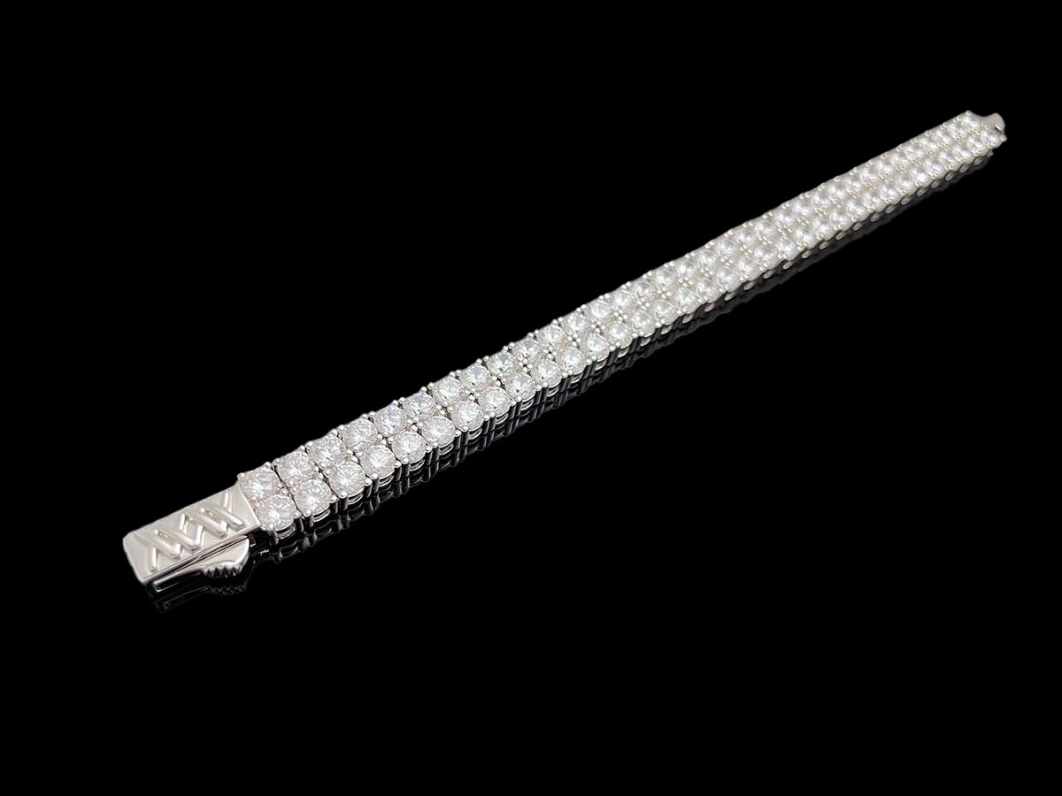 2 Row Tennis Bracelet 4mm