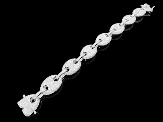 Iced Gucci Chain Bracelet