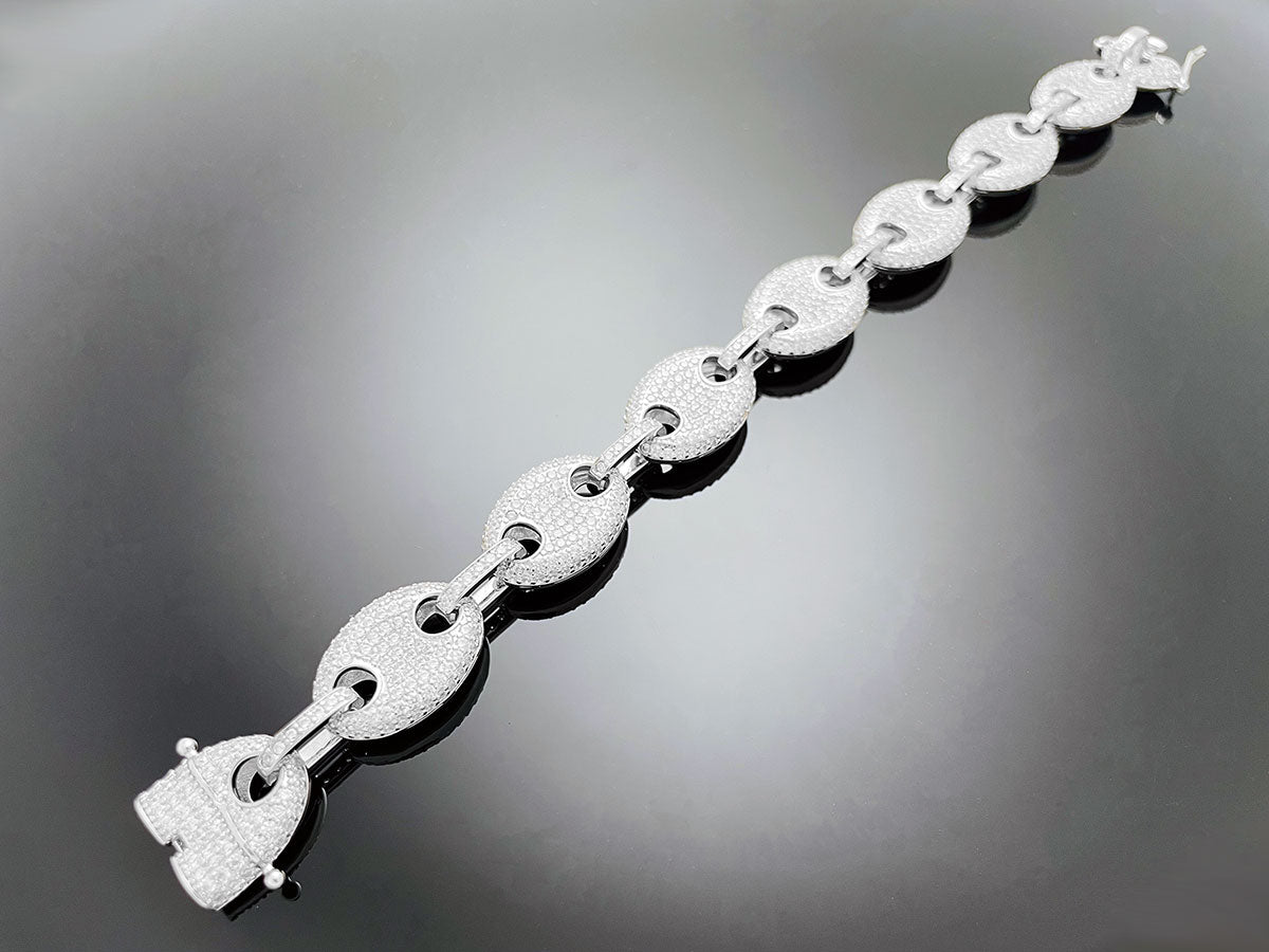 Iced Gucci Chain Bracelet