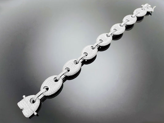 Iced Gucci Chain Bracelet