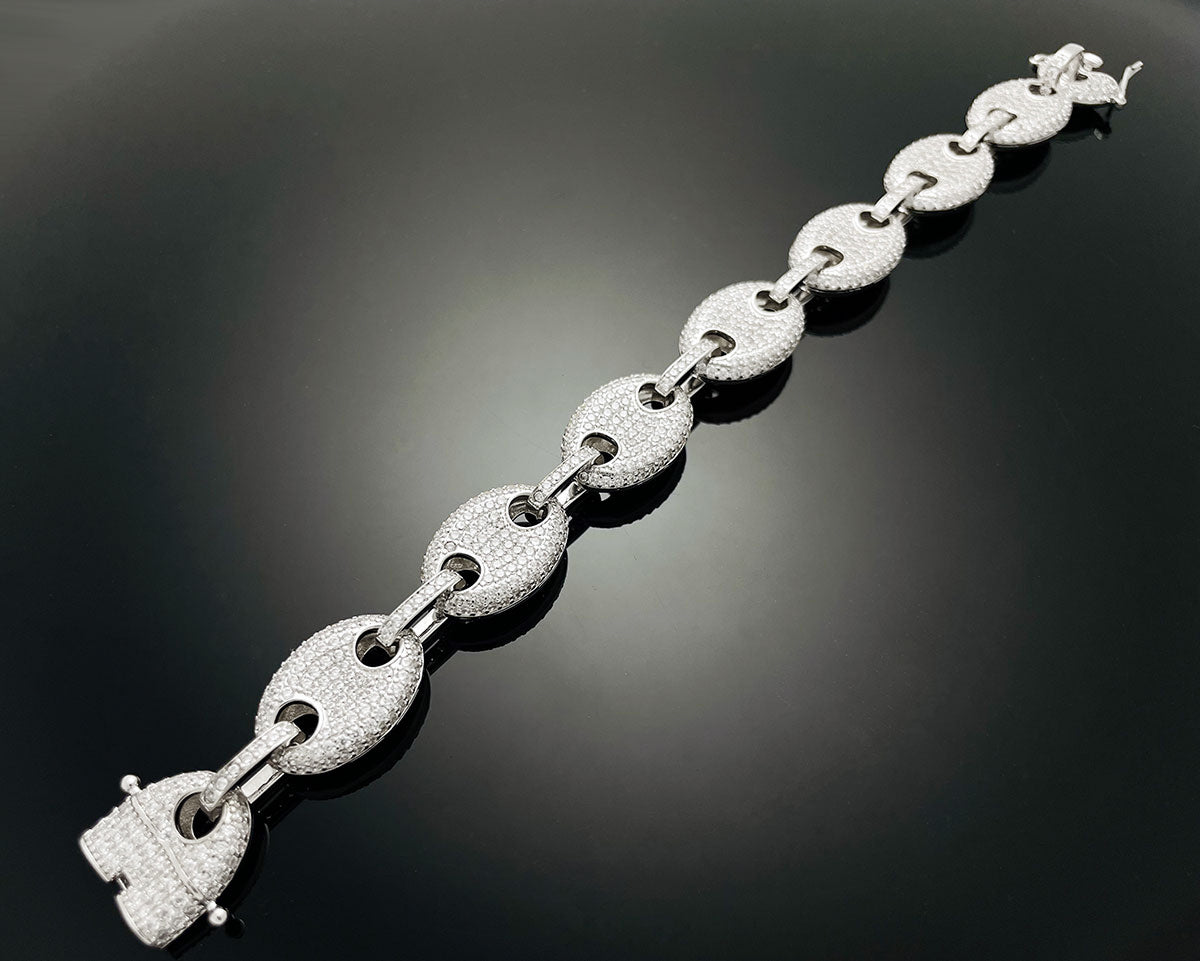 Iced Gucci Chain Bracelet