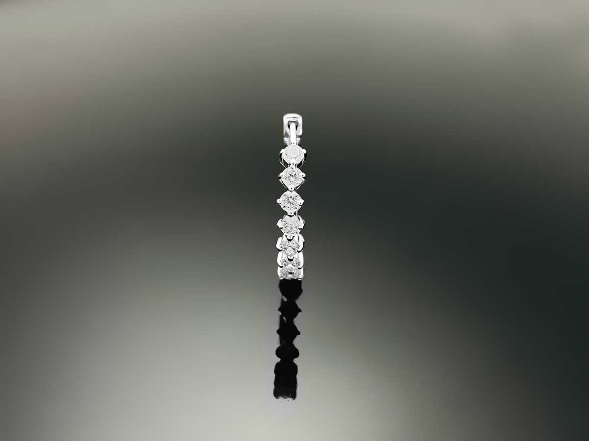 Compass Hoop Earring 3mm
