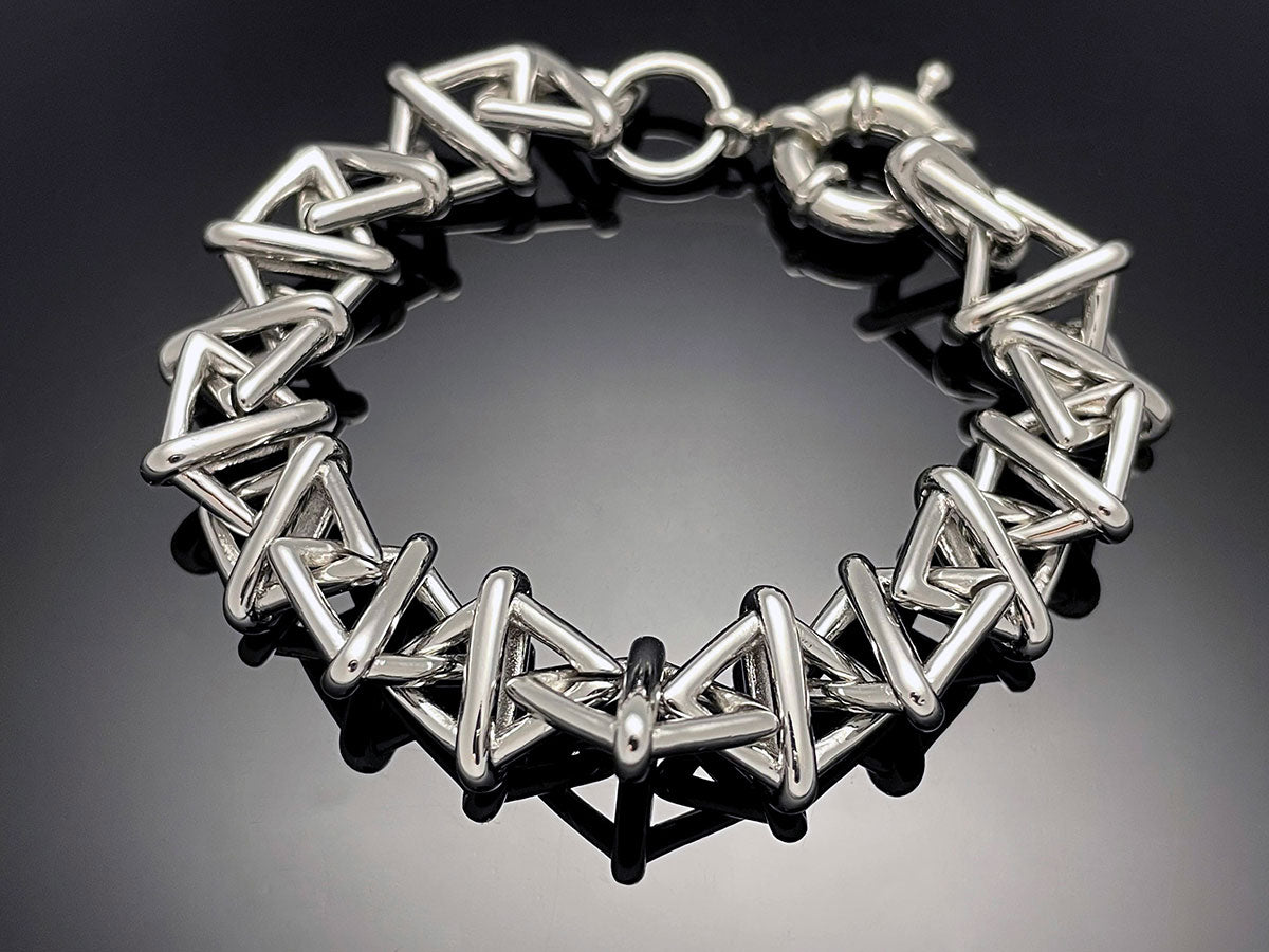 Diamond θ chaine d'ancre chain Bracelet