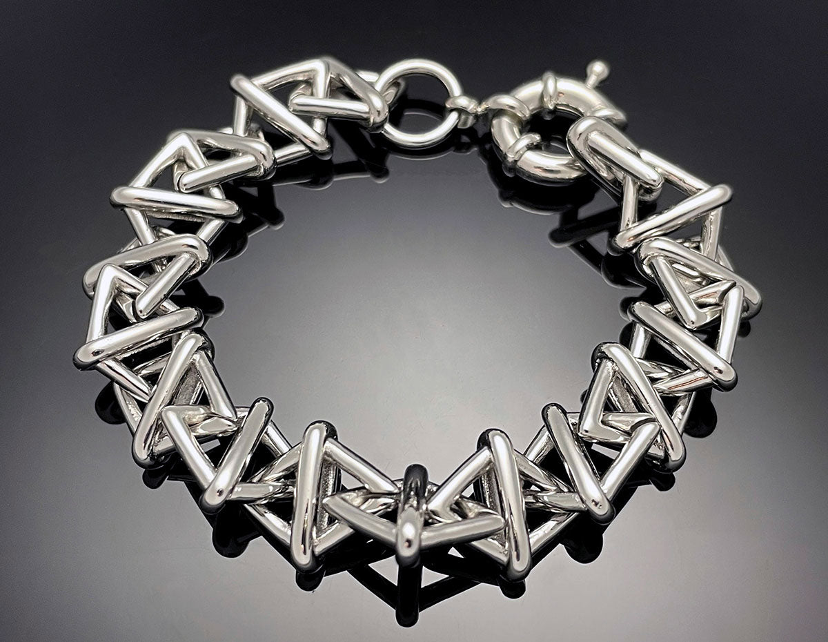 Diamond θ chaine d'ancre chain Bracelet