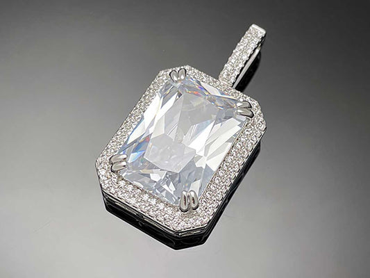 Emerald Cut Pendant