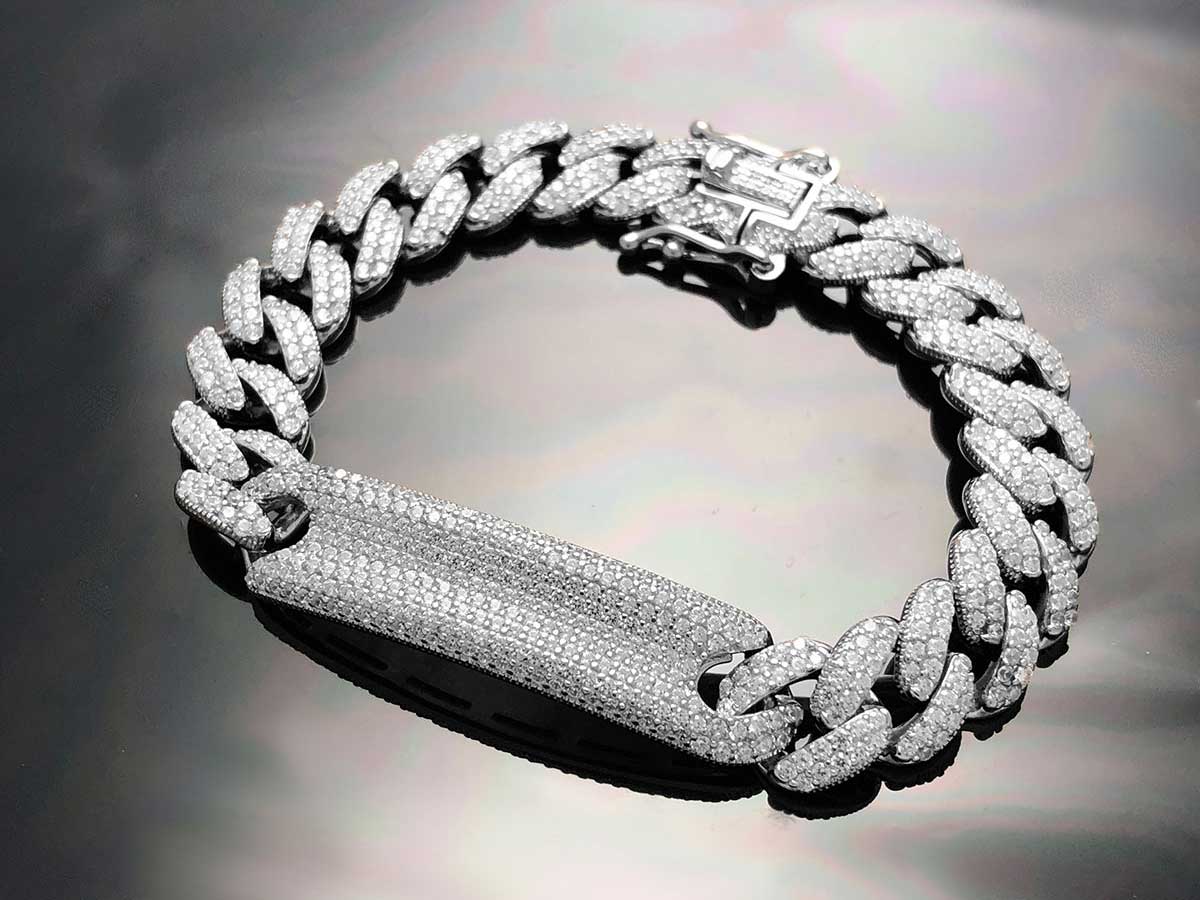 Iced ID Cuban Necklace