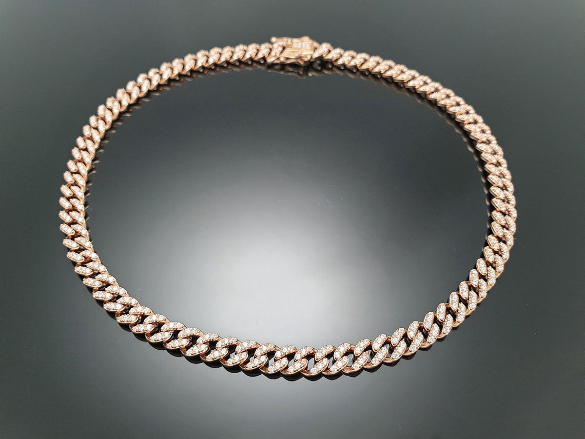 Iced Mini Cuban Chain Necklace
