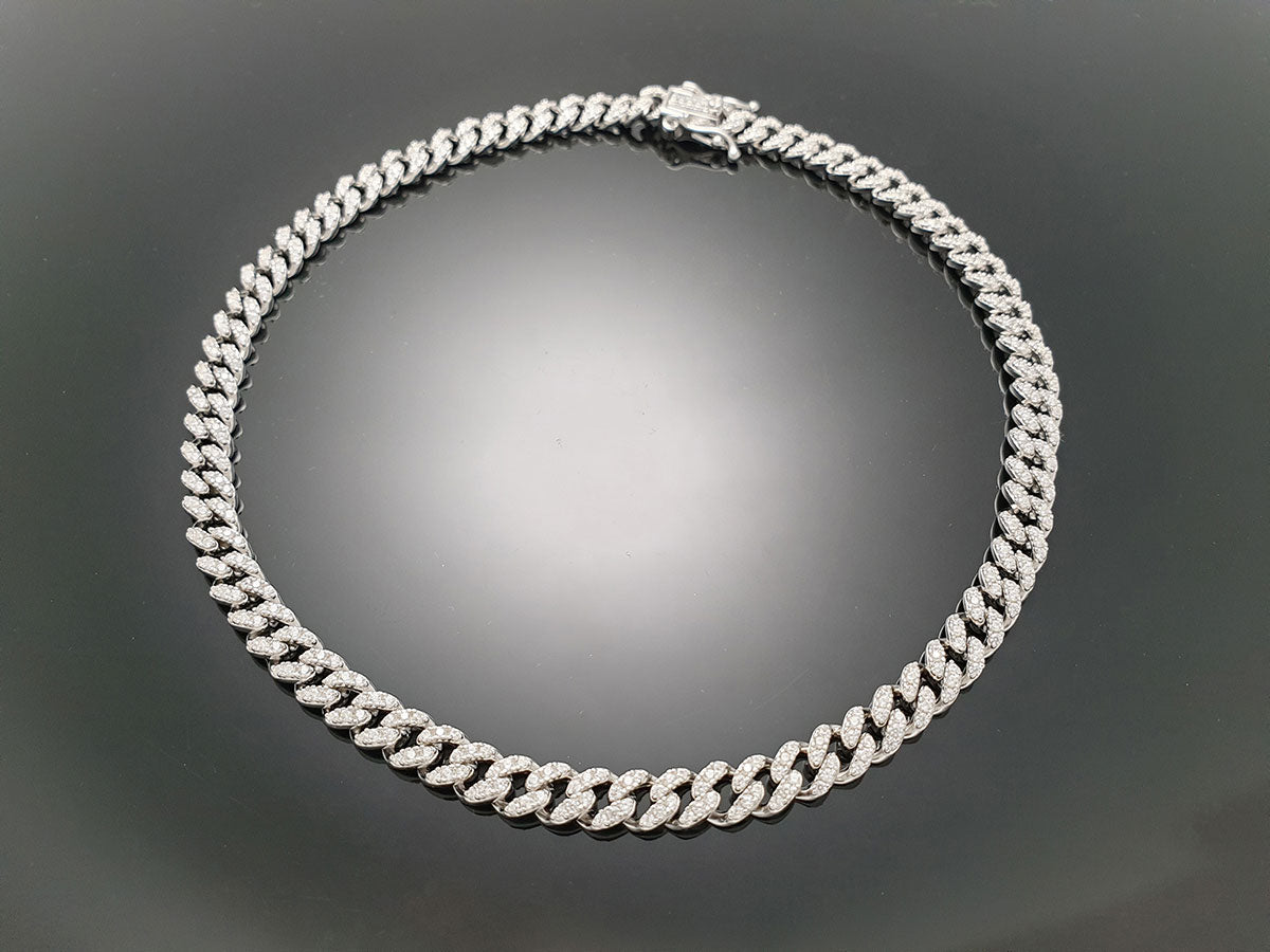 Iced Mini Cuban Chain Necklace