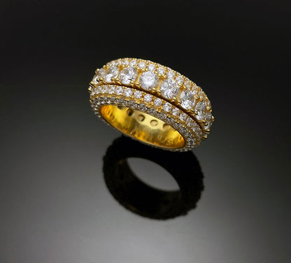 0.2ct Round cut Spinner Ring
