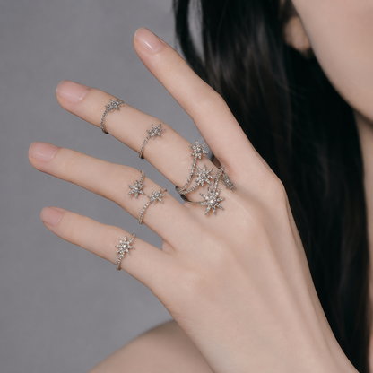 Meteor Trio Ring