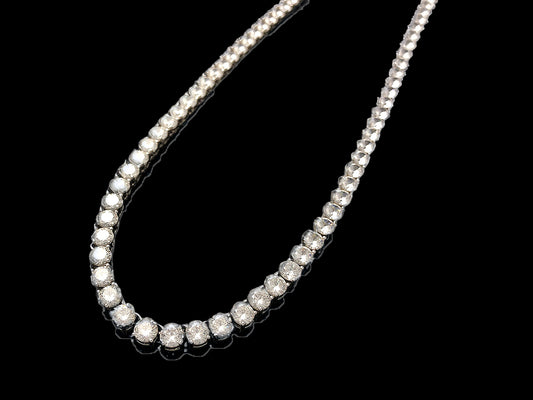 Tennis Chain Necklace with New Clasp 5mm