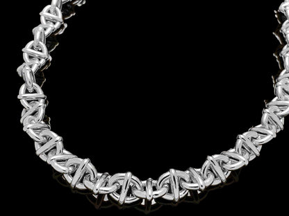 θ chaine d'ancre chain Necklace