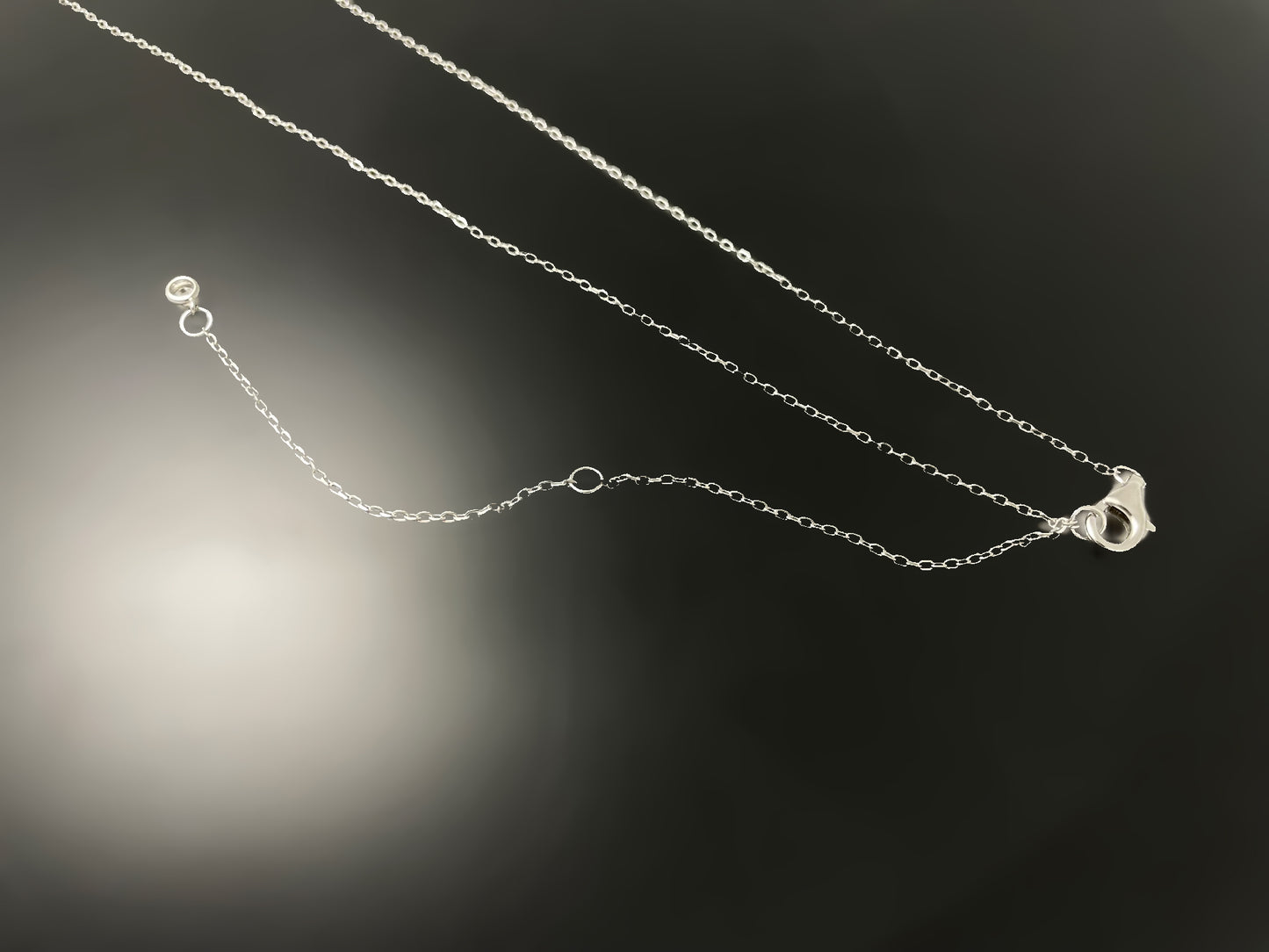 Compass Smile Pendant Necklace 3prong