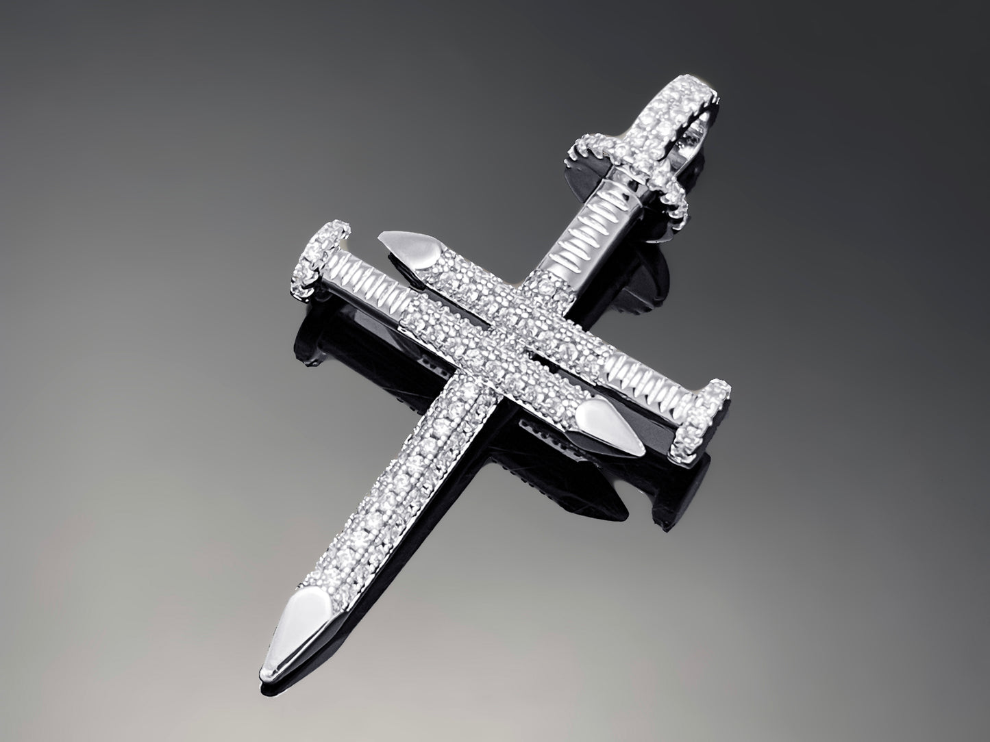 Nail Cross Pendant