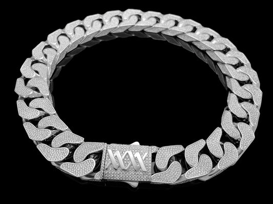 S Cuban Necklace