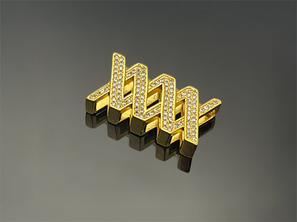 アイスWOOINGロゴボックスペンダント