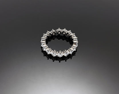 4prong 3mm Compass Layered Ring