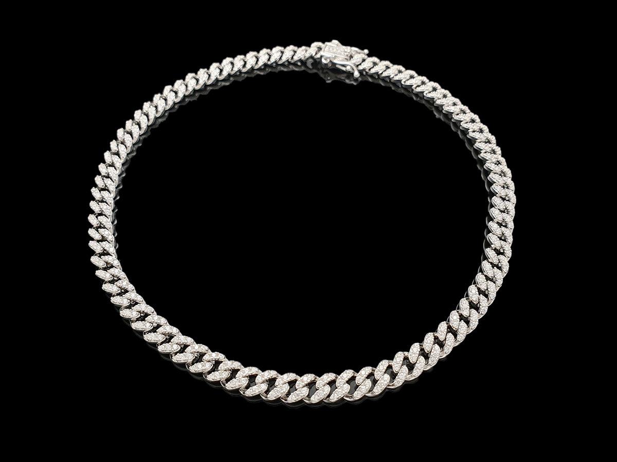 Iced Mini Cuban Chain Necklace